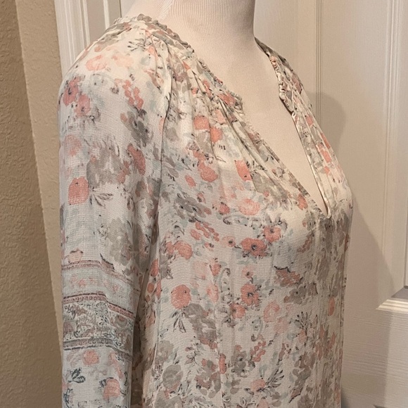Lucky Brand Boho Top NWT - Picture 13 of 14